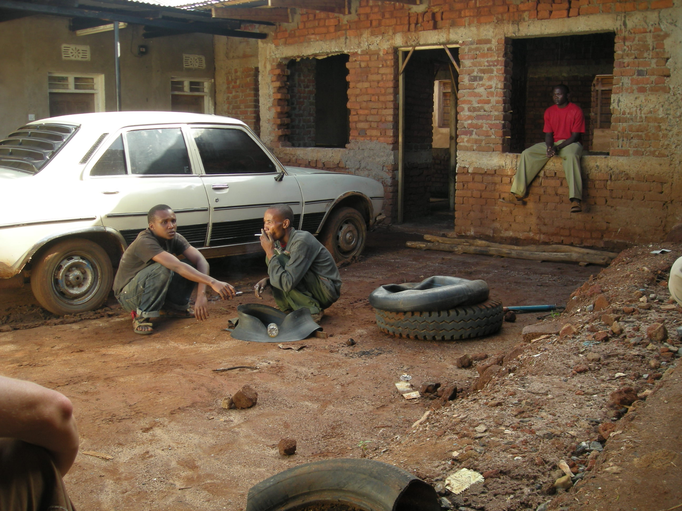 Tire shop in Mbulu