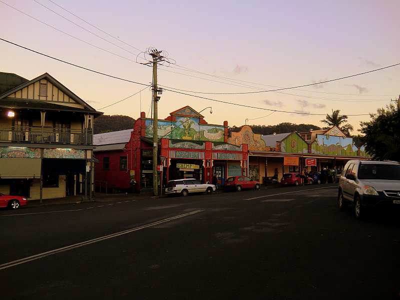 Nimbin Main Street (and Hemp shop)