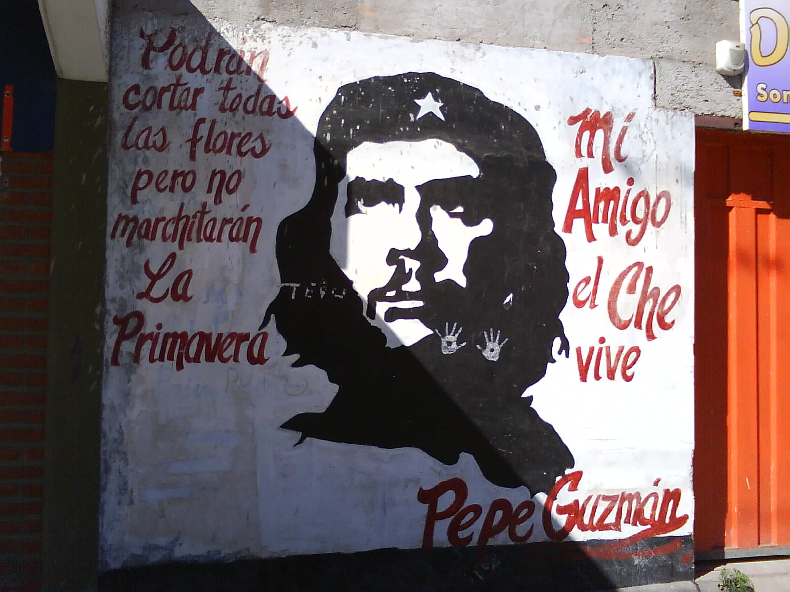Me amigo Che on every wall