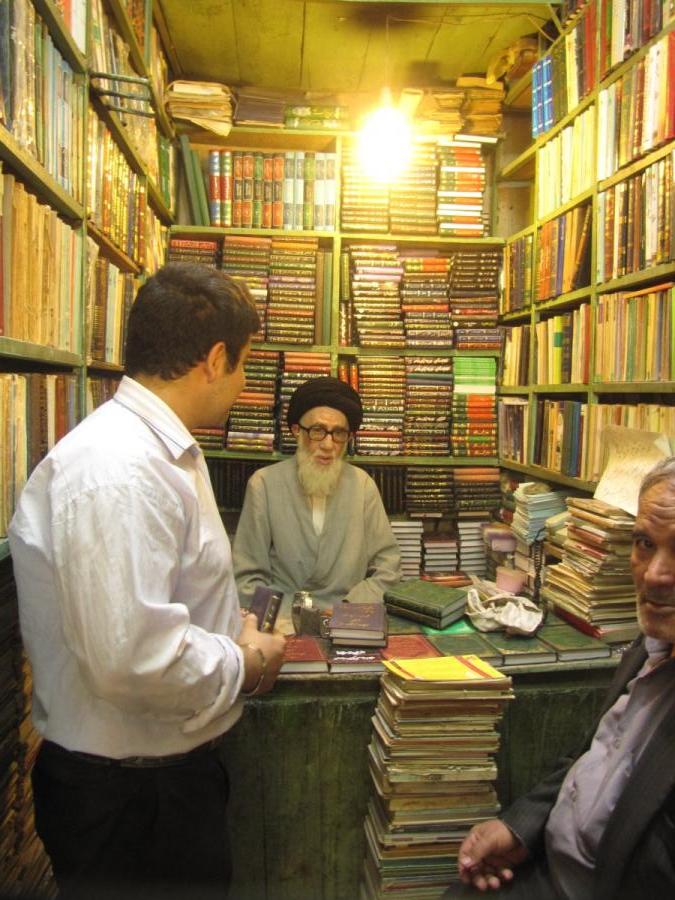 Scholar at the Tabriz bazar