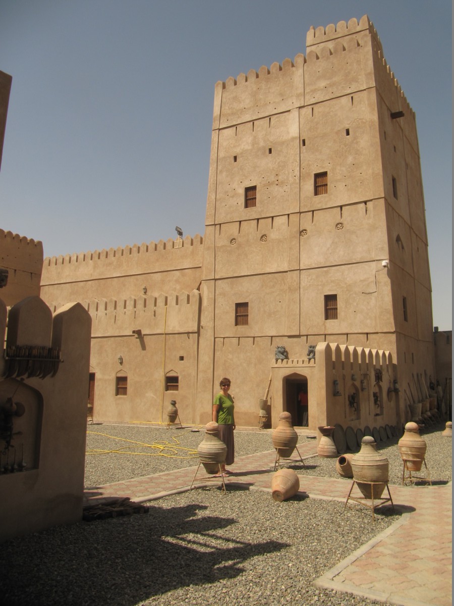 Khalfans Castle in Al Kamil