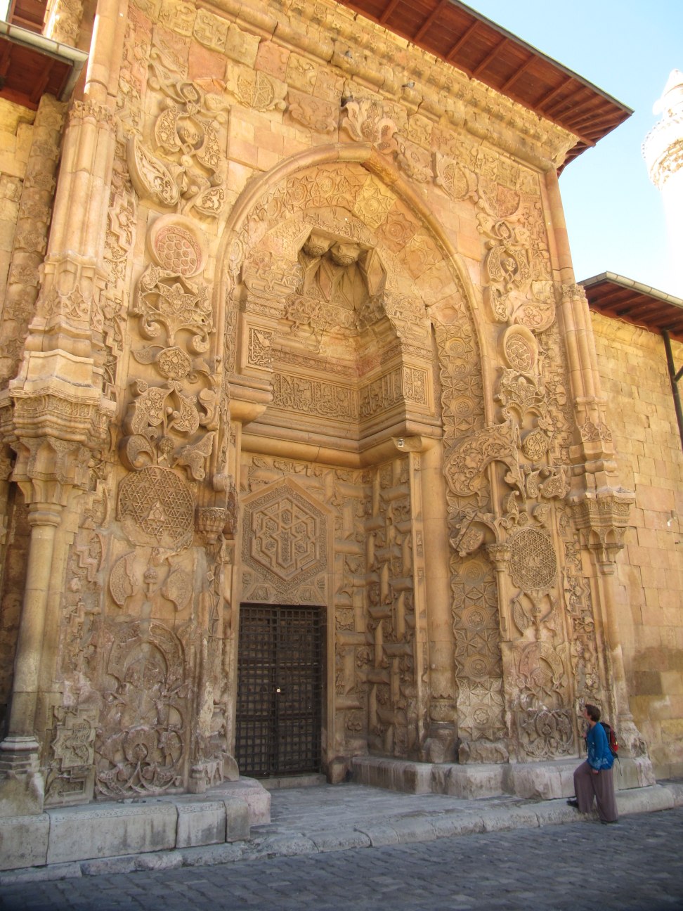 Portal of Old Seljuk Mosque in Divrigi