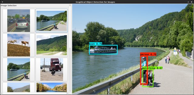 Example object detection app