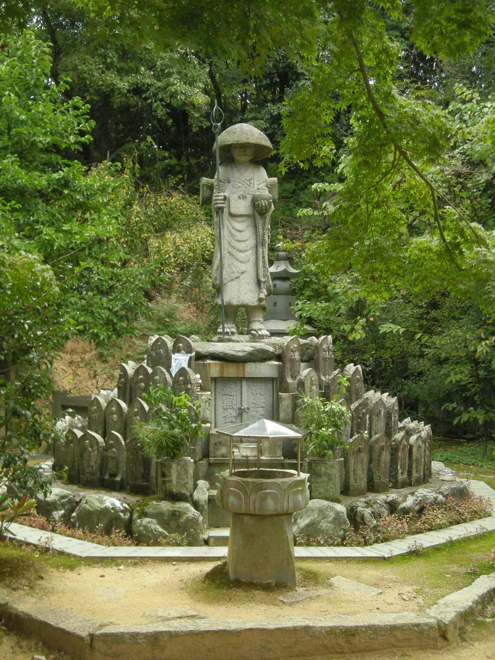Kobo Daishi statue