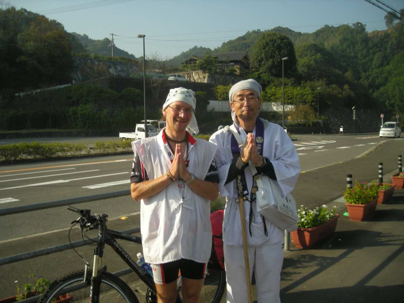 Japanese pilgrim and me