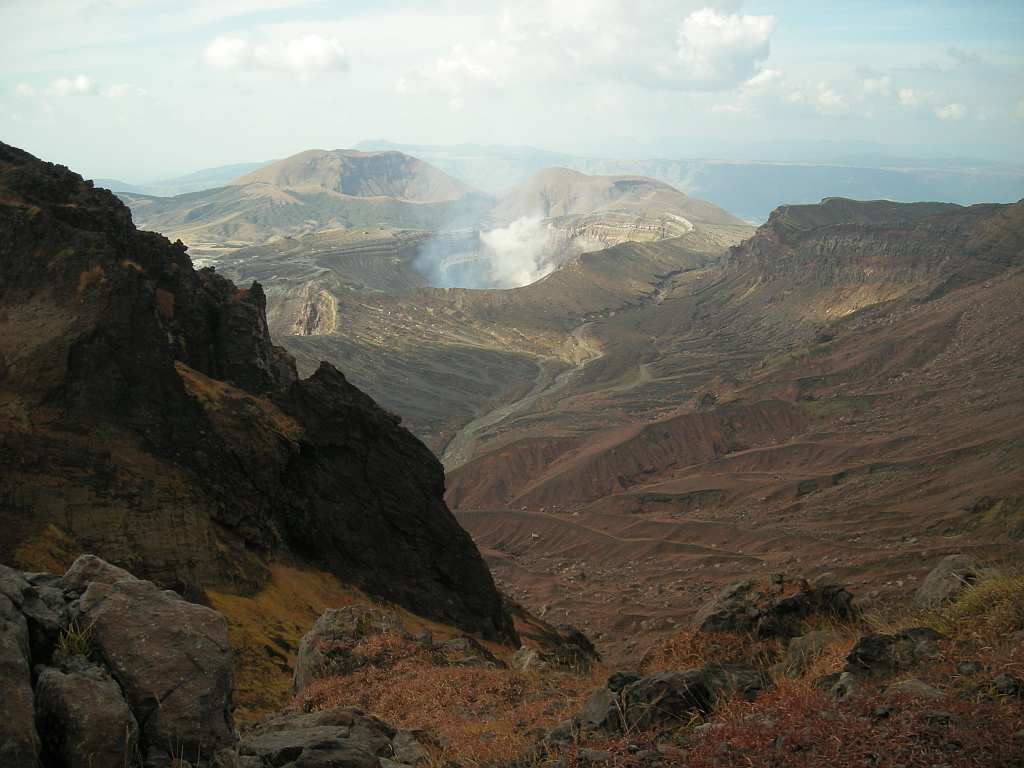 Aso volcano area