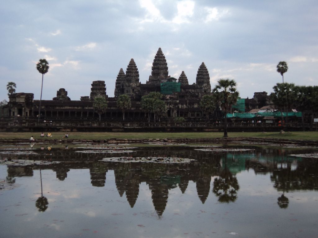 The famous Angkor Wat