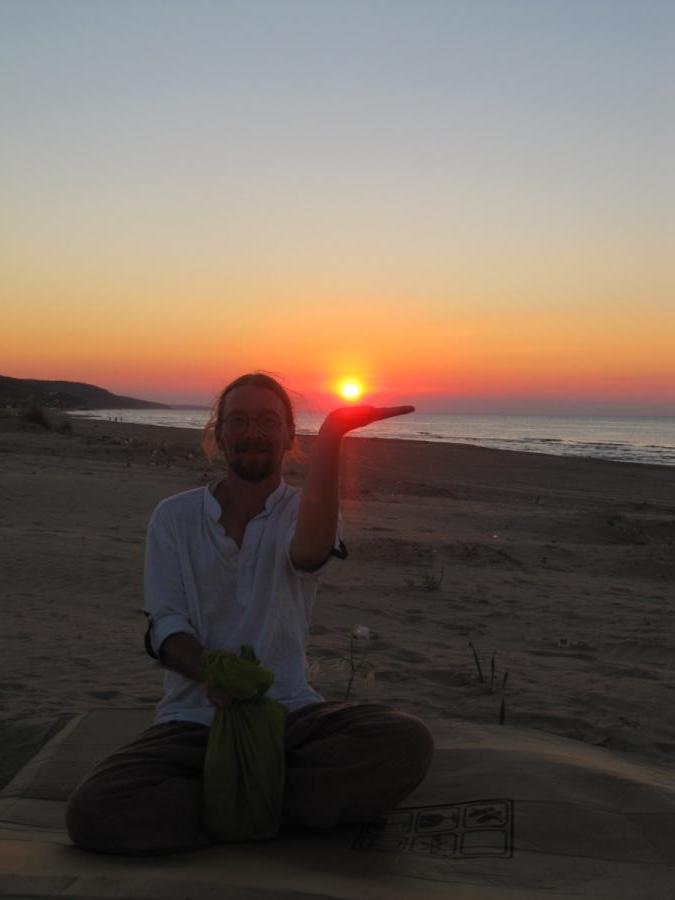 Sunset in Sile